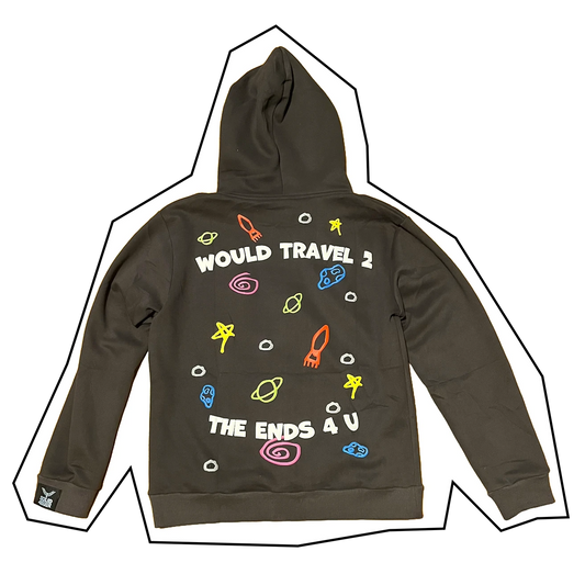 “2 THE ENDS 4 U” PUFF HOODIE