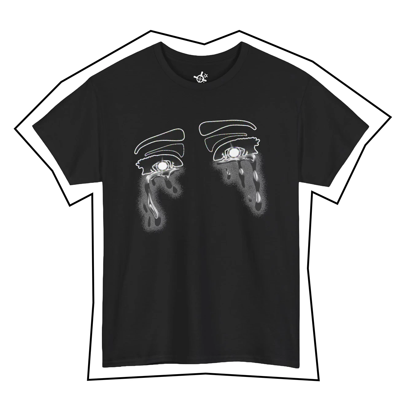 “Chrome Tears” Tee